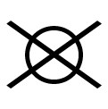 خشک شویی نشود
