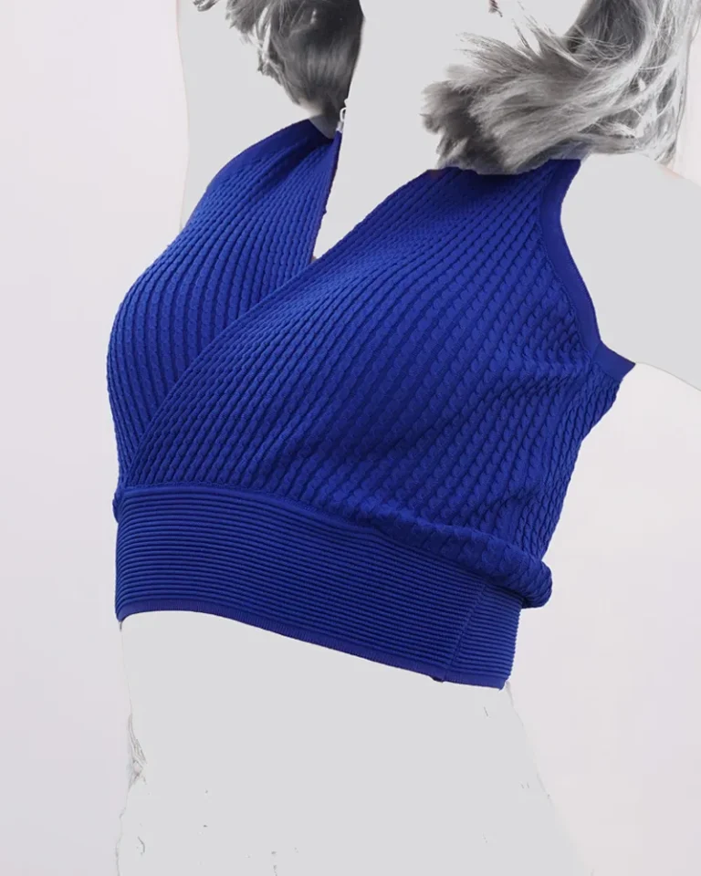 تاپ زنانه مدل ضربدری کدKCR0017